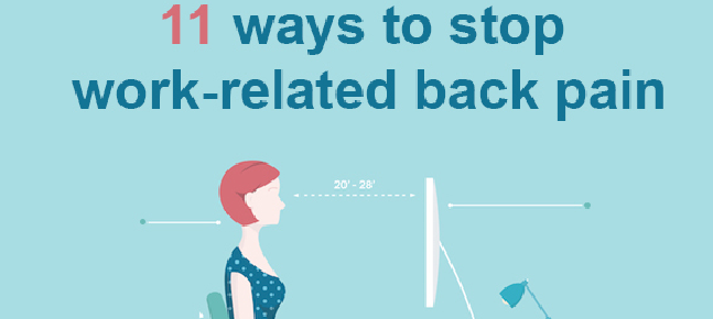 11 Ways To Stop Work-Related Back Pain